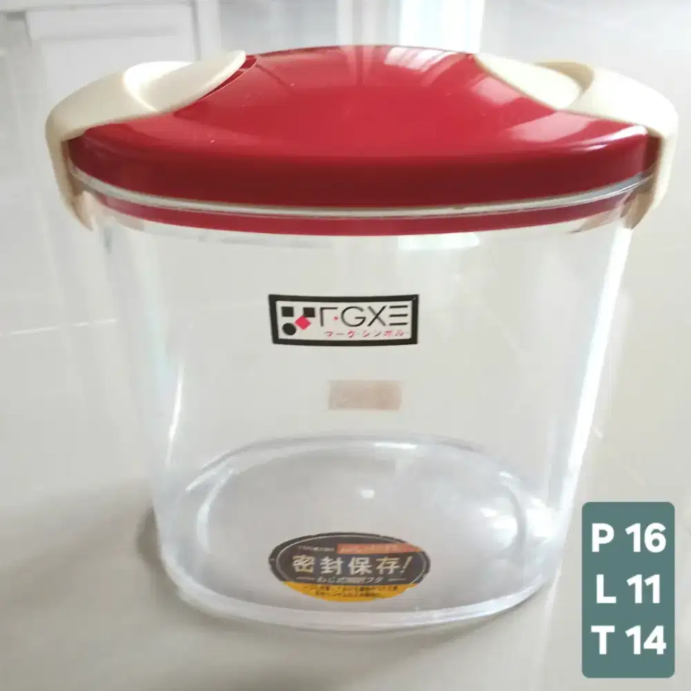 Toples plastik mika tebal Yoshkawa kedap air angin serbaguna, bekas