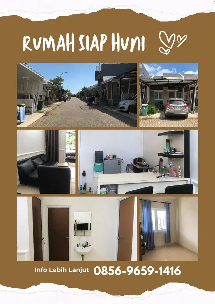 Jual rumah siap huni