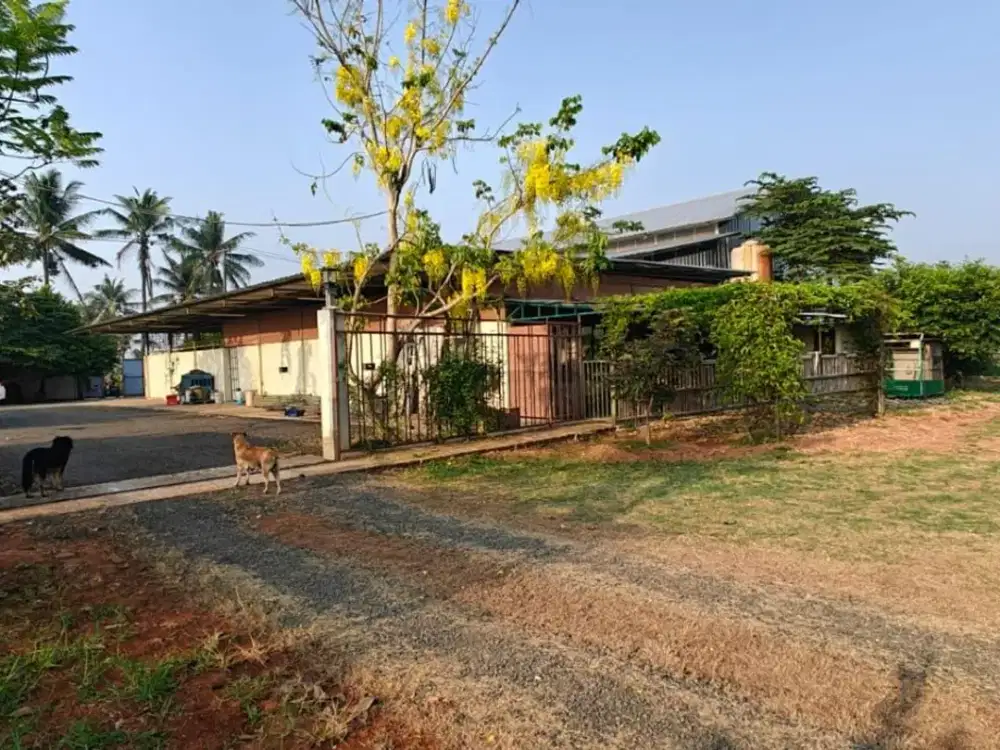 Jual Sewa Gudang Teluknaga Kampung Melayu Tangerang Luas s.d 2560m2