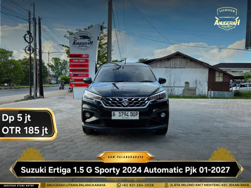 Dp 5jt Ertiga 1.5 G Sporty 2024 Automatic Pjk 01-2027