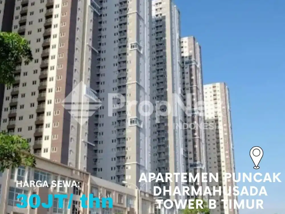 Apartemen Puncak Dharmahusada Tower B timur.