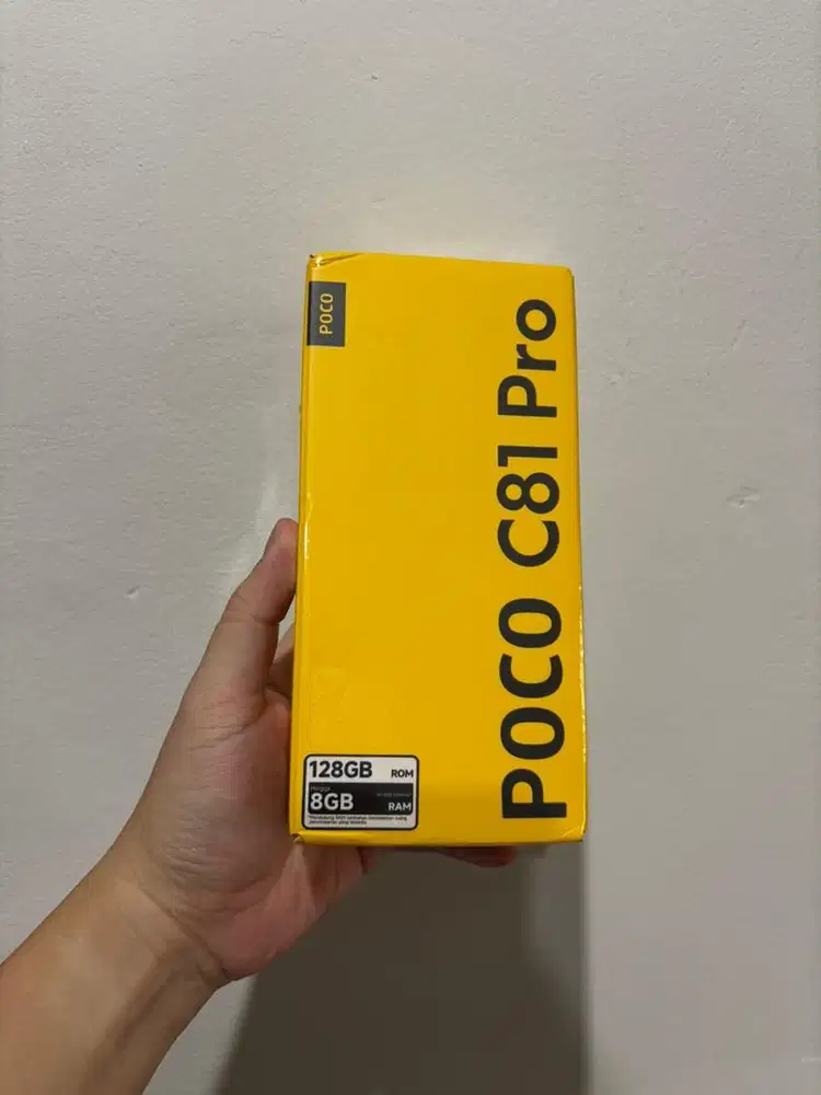 {BARU} Poco C81 Pro 4/128, SEGEL Garansi Resmi, Bisa COD
