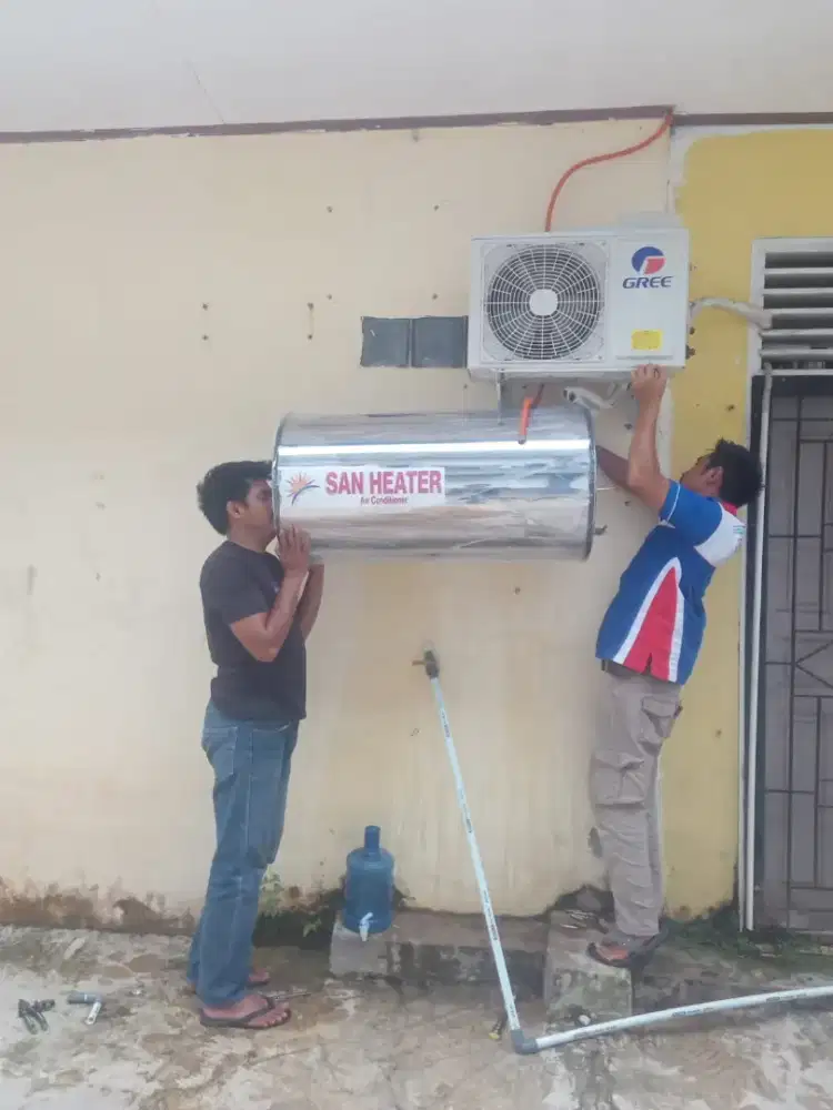 water heater/air panas dan intalasi pipa air panas