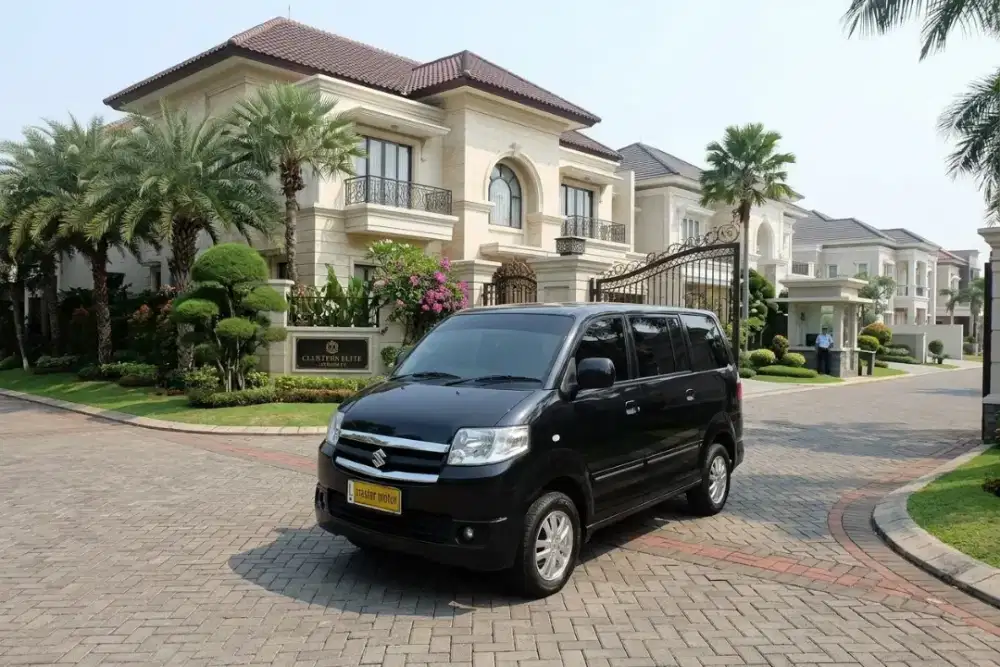 Apv 1.5 GX Manual Hitam 2024 Odo 20 rb an DP Rp. 35 JT Rasa Baru