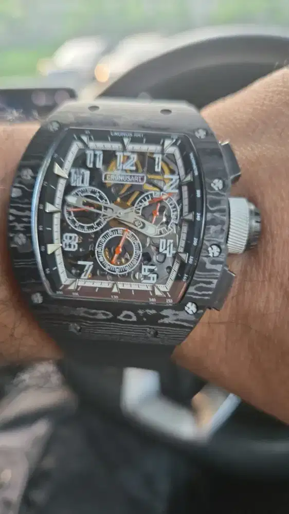 Sengaja Jual murah jam cronusart richard cartier tank seiko rolex