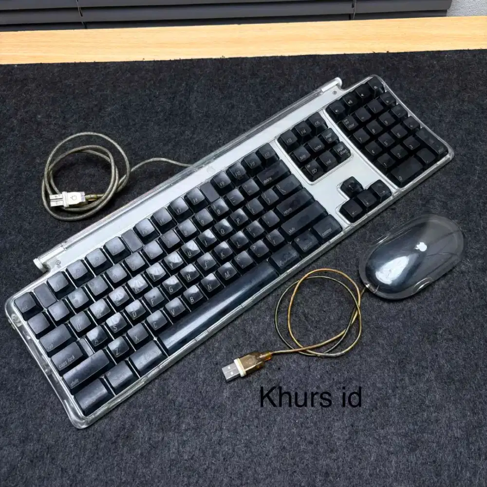 apple pro keyboard and pro mouse 1set th2000 - cabutan imac g3