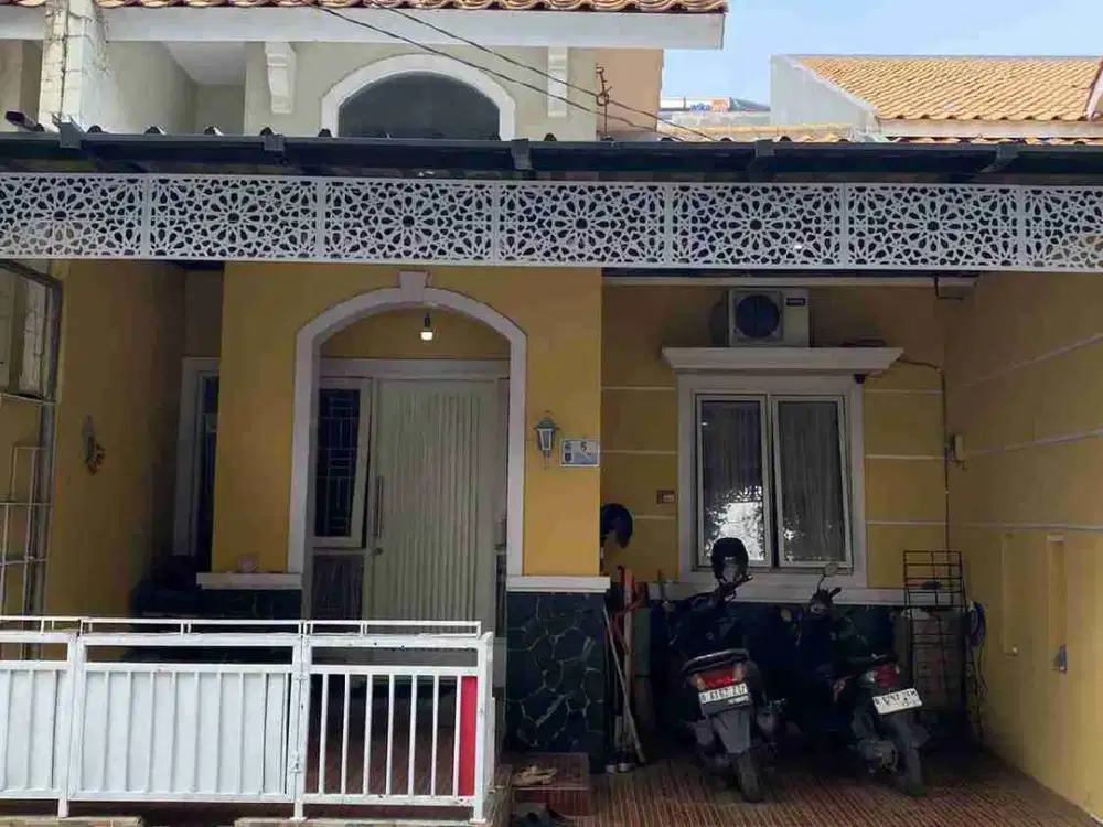Rumah minimalis dijual lt 93 /85 siap huni, bebas banjir, bangunan kokoh harga nego