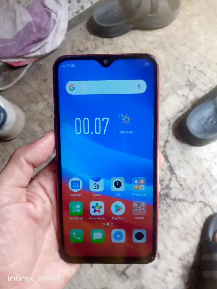 Oppo A5s ram 3/32 jaringan 4g