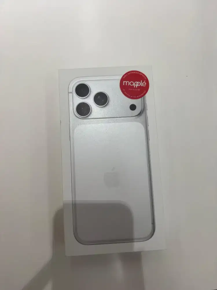 KREDIT IPHONE 17 PROMAX 256GB SILVER BUNGA 0%