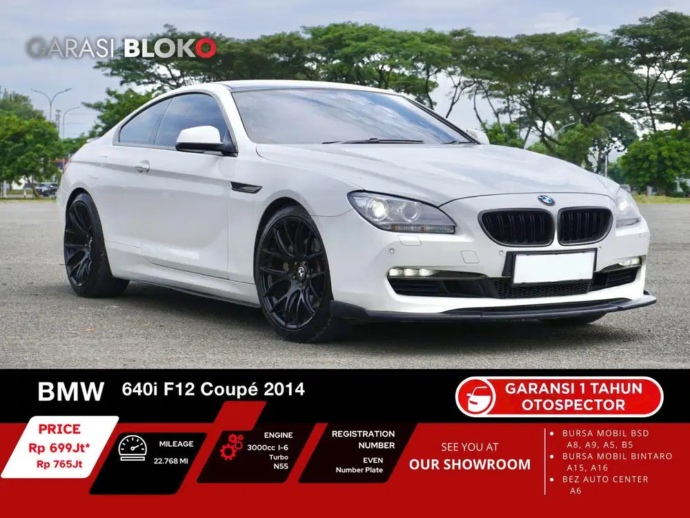 BMW 640i Coupè N55 F12 2014