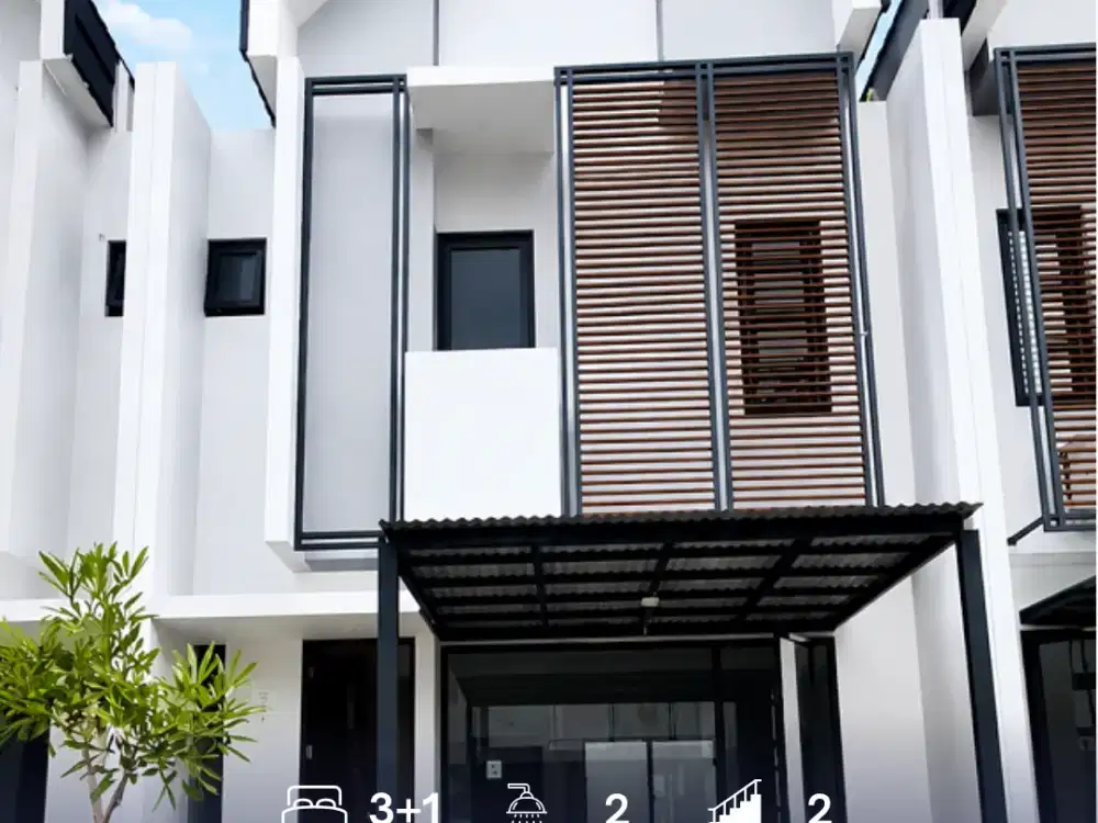 Dijual Rumah Modern Furnished Siap Huni di BSD City