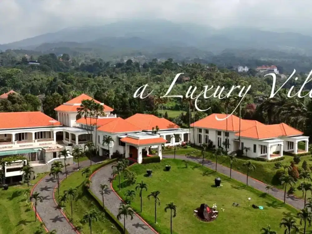Luxury Villa Puncak Trawas Luas Terawat Harga bisa Nego Lagi