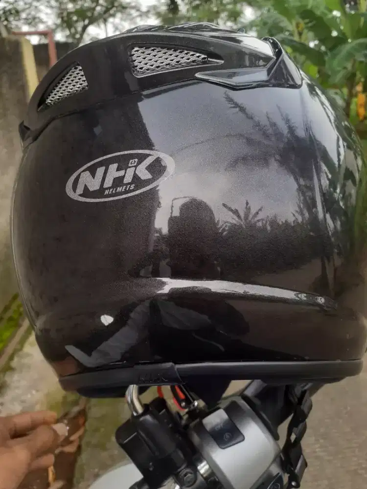 Helm nhk r6 black-brown