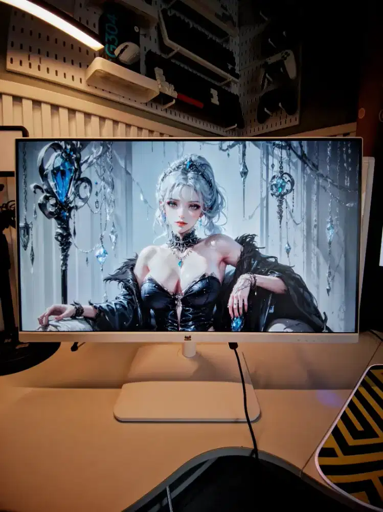 pc monitor white murah viewsonic 24in 100hz
