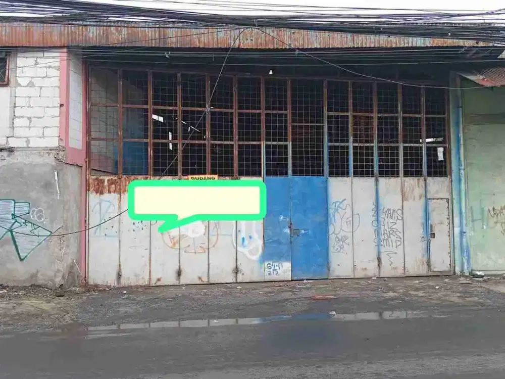 Gudang bersih siap pake dekat tol