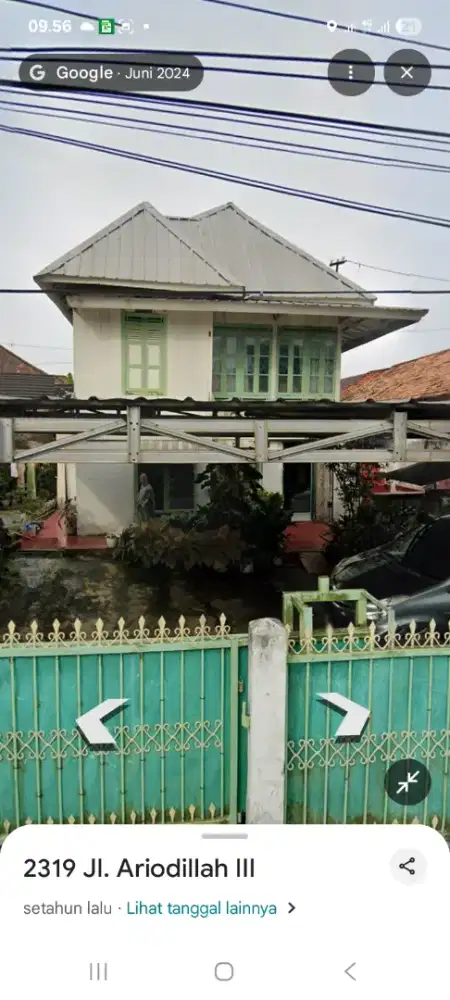 Rumah 2 Tingkat Strategis di Ariodilla Palembang