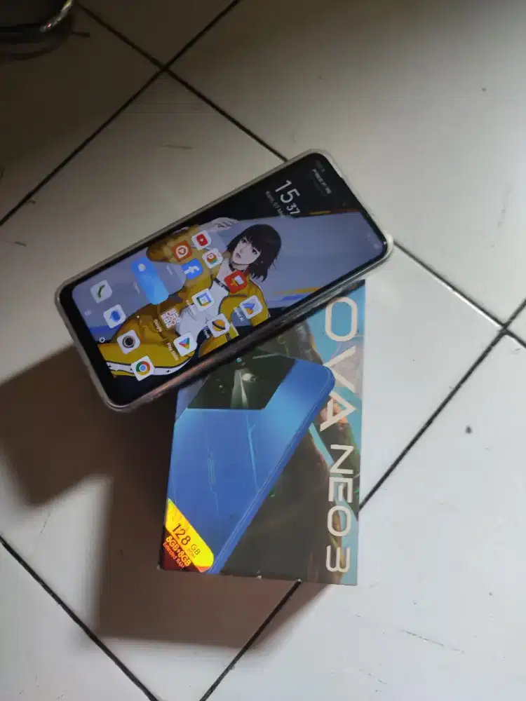 Handphone tehecno Neo 3 NFC 8+8/128