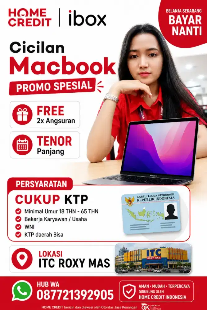 Promo cicilan macbook pro