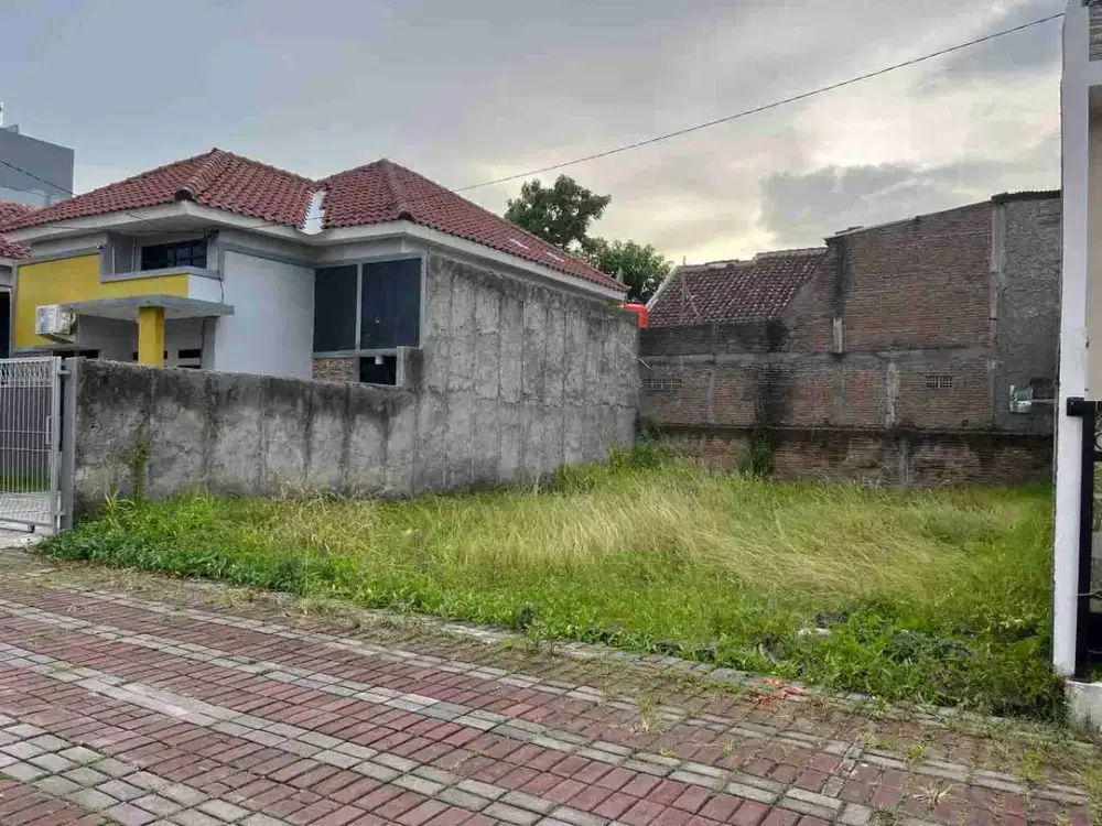 Tanah kavling siap bangun dalam cluster dekat KPU dan Manahan Solo Kota