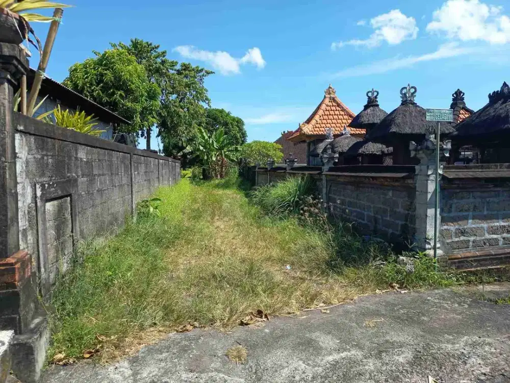 Tanah Komersial Umalas View Sawah Area Villa Premium Kerobokan