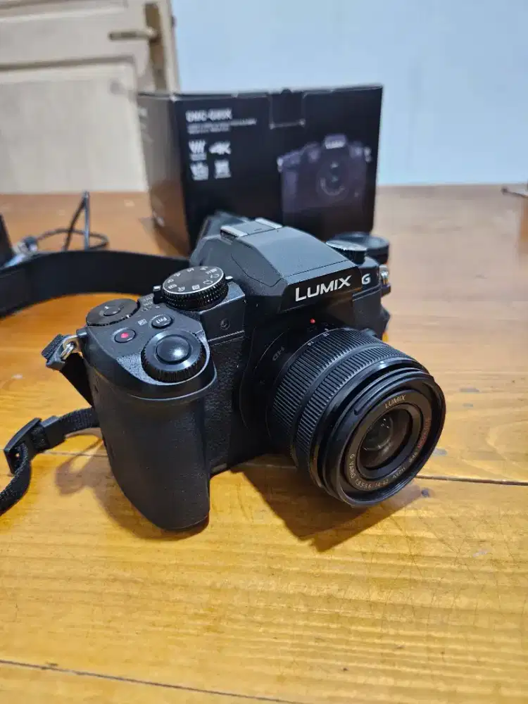 Kamera LUMIX G85 lensa kit (sc rendah, fullset, mulus)