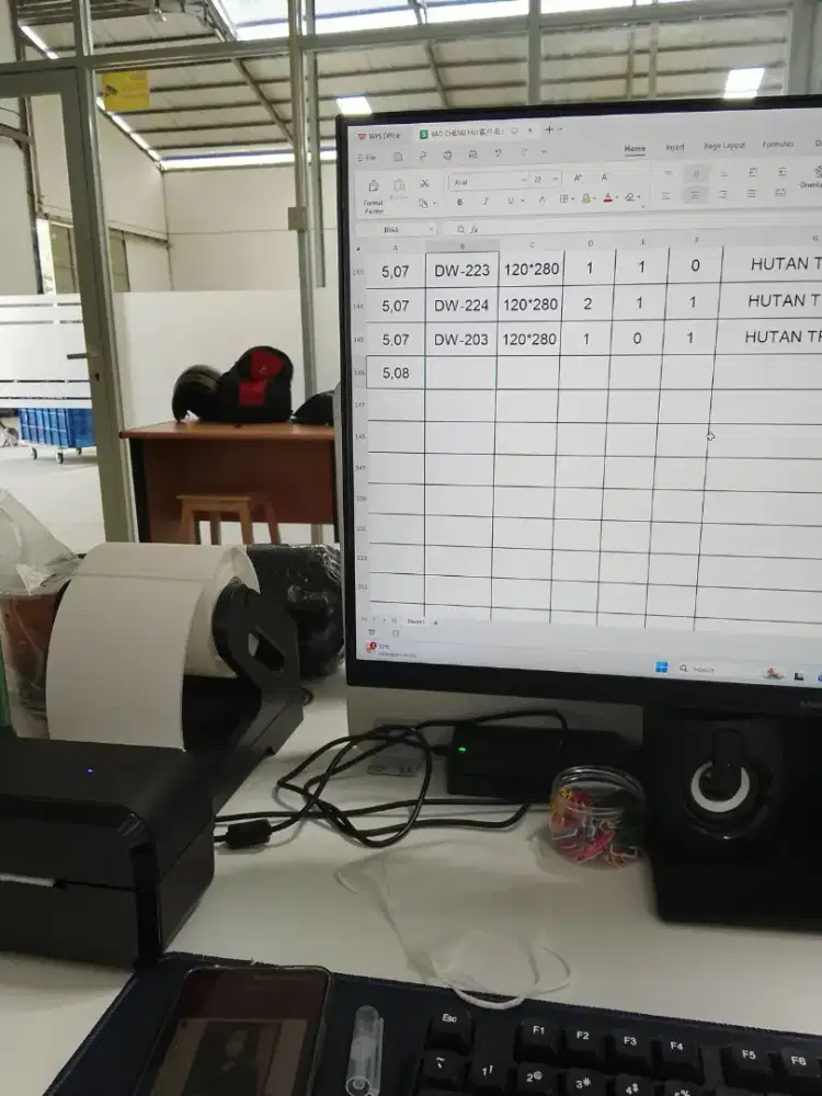 Dibutuhkan posisi Administrasi dan Staff Gudang Secepatnya