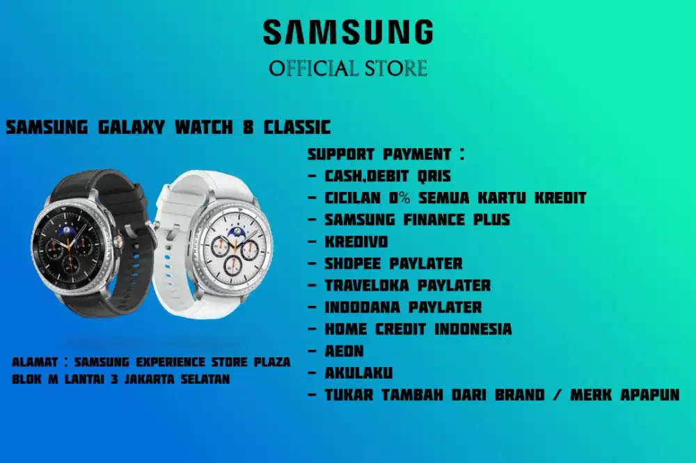PROMO Samsung Galaxy Watch 8 Classic Garansi 100% Resmi SEIN