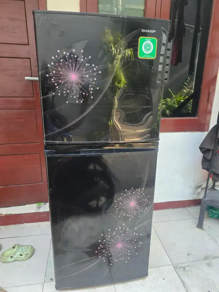 kulkas 2 pintu sharp