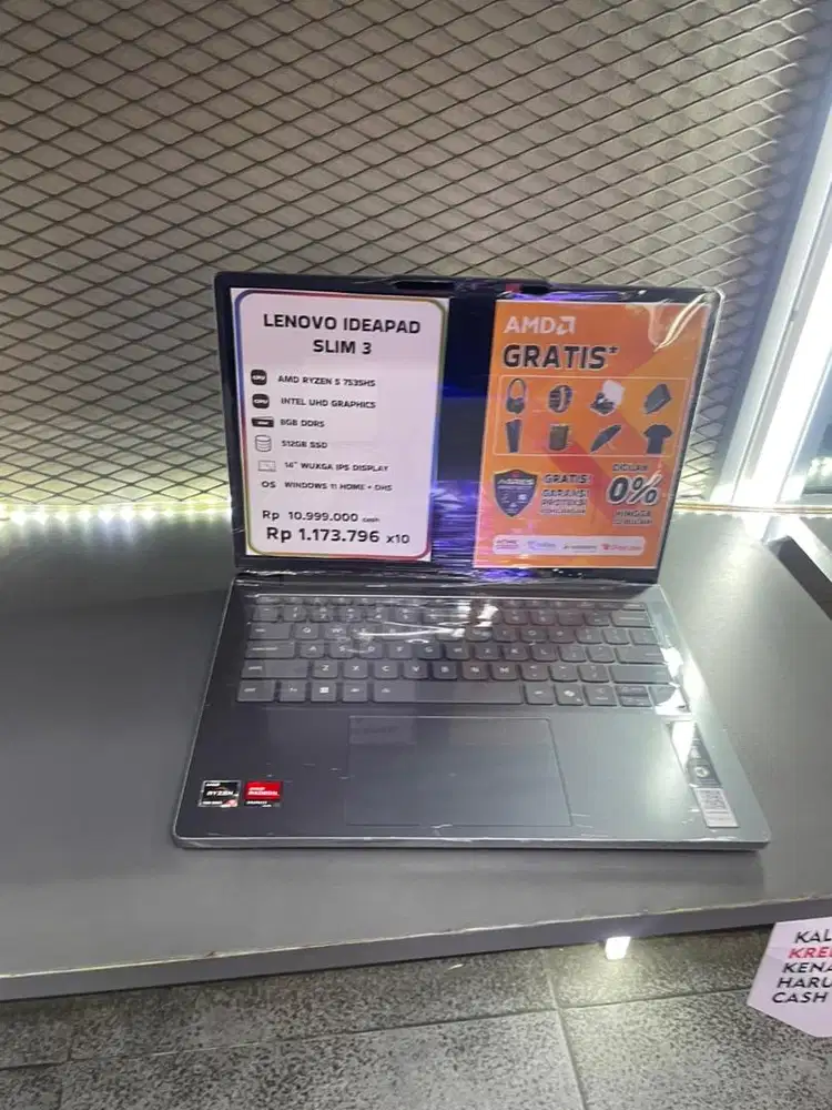 Segampang Itu kredit Lenovo Ideapad Slim 3 melalui Home Credit