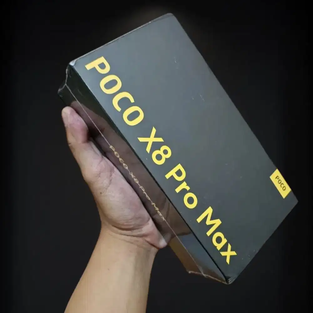 XIAOMI POCO X8 PRO MAX 12GB/512GB BARU SEGEL BOX GARANSI RESMI