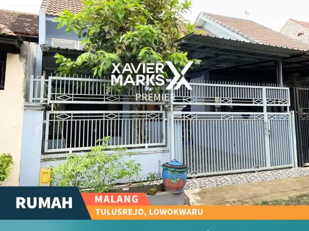 Dijual Rumah Murah Tengah Kota di Tulusrejo Malang