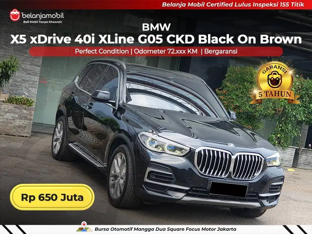 [ LOW KM ] BMW X5 X 5 xDrive 40i XLine G05 CKD AT 2022/2023