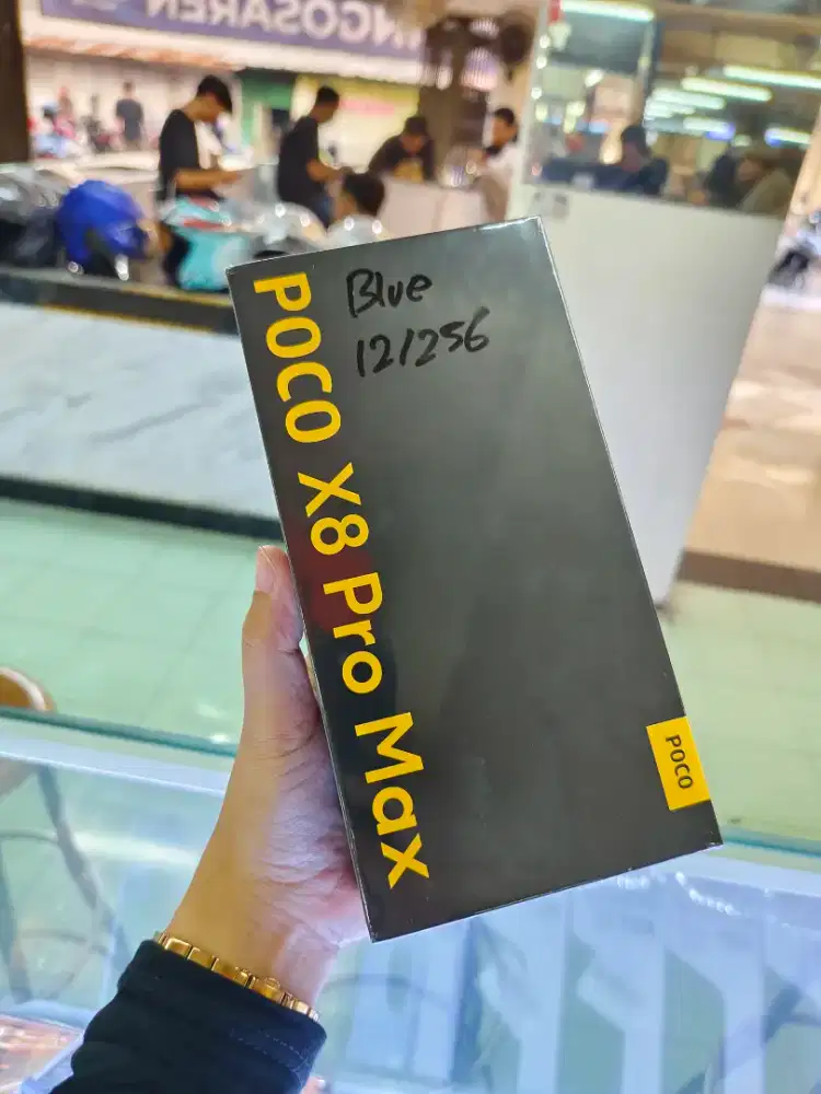 PROMO POCO X8 PRO MAX 5G 12/256 NEW GARANSI RESMI