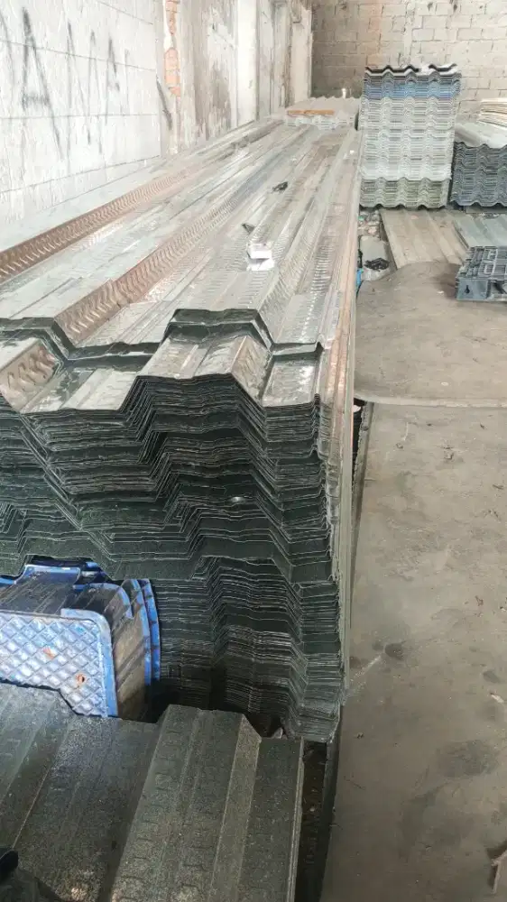 Bondek cor lebihan proyek panjang 6 mtr tebal: 65 std