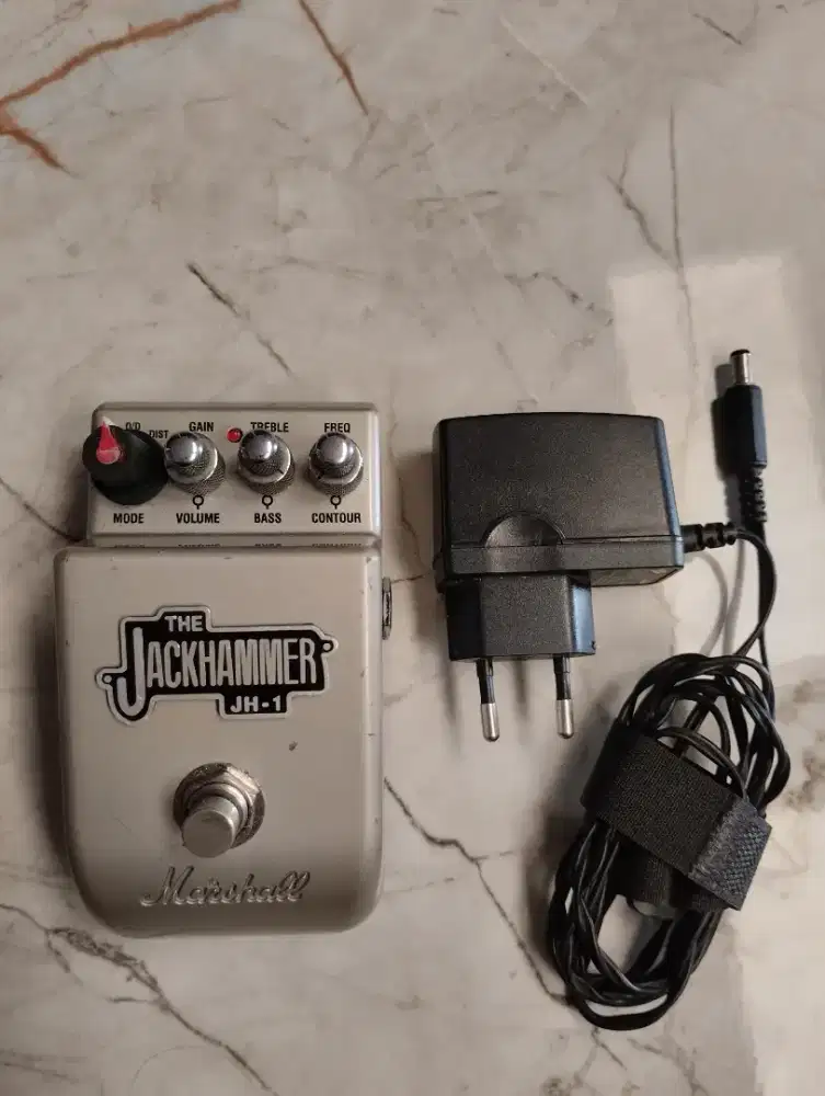 Effect Stombox Dual Sound (Distorsi/Overdrive) Marshall JH-1
