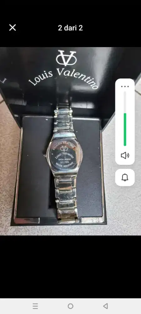 Jam tangan pria Rante Louis Valentino