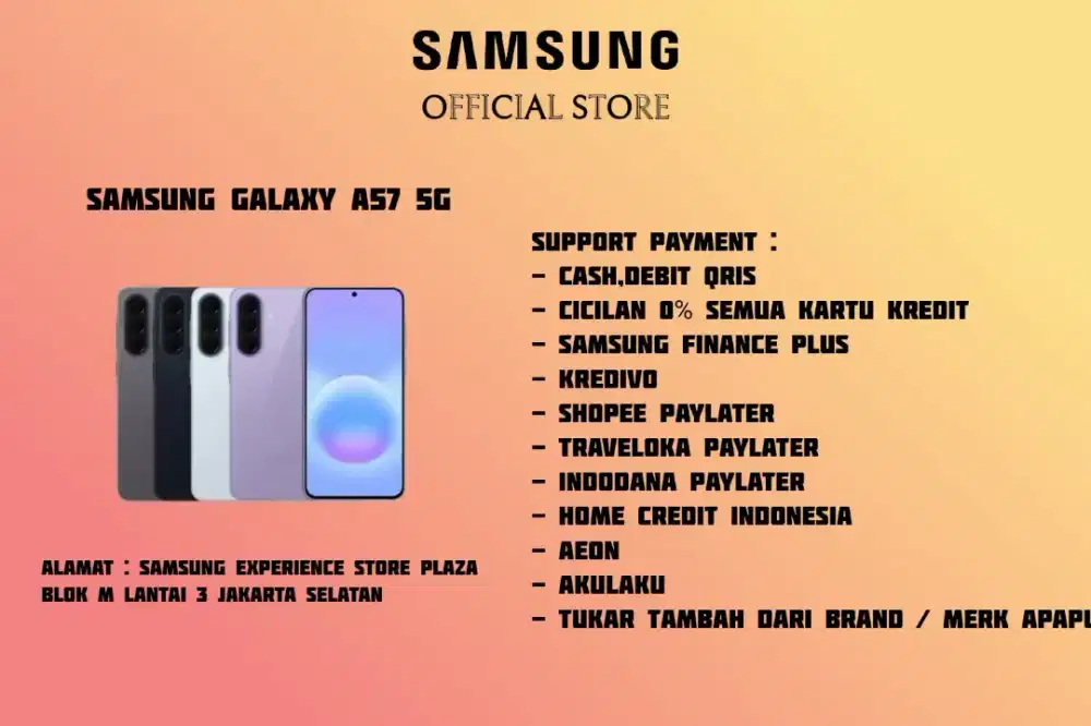 SAMSUNG GALAXY A57