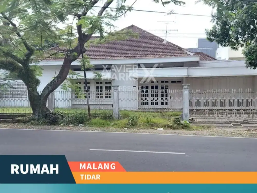 Dijual Rumah Nol Jalan Raya Tidar Malang Dekat Unmer