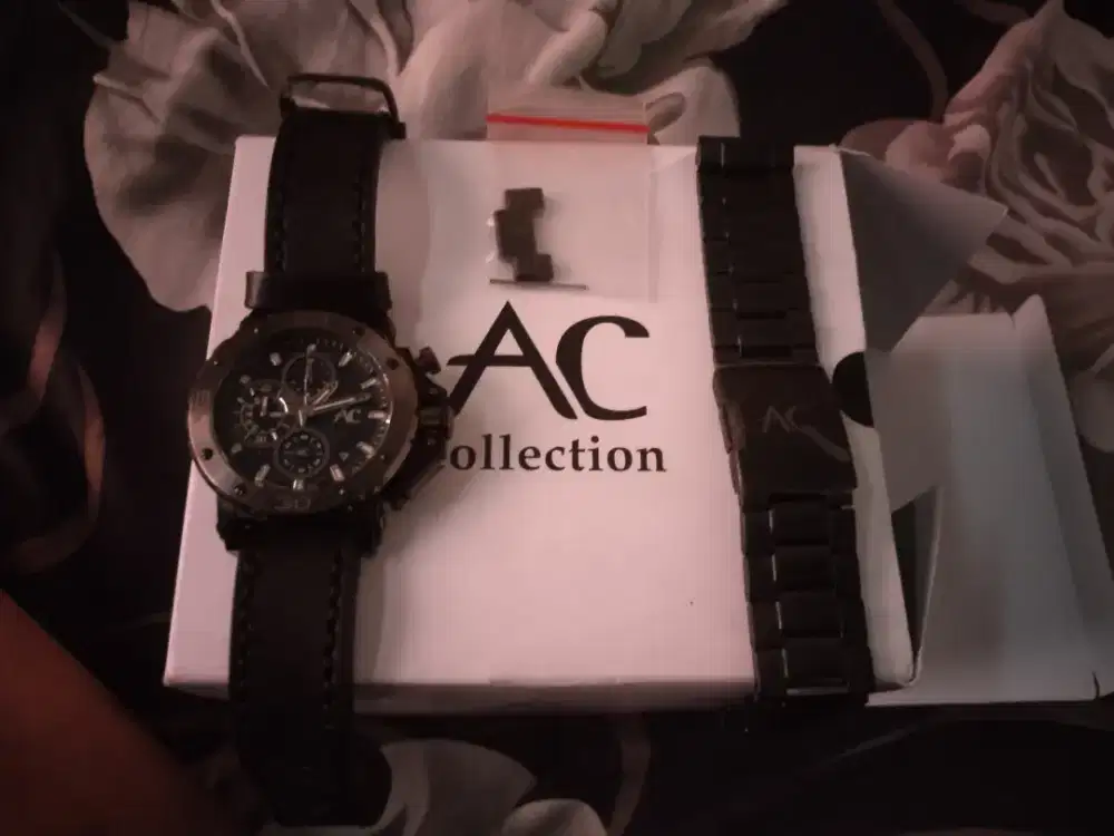 Jam tangan AC collection 9205 rantai cowok