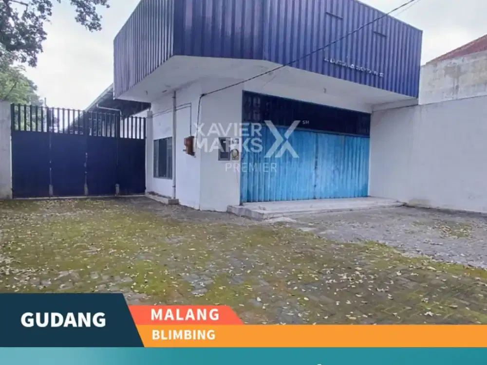 Dijual Gudang Super Strategis Poros Jalan Blimbing Malang