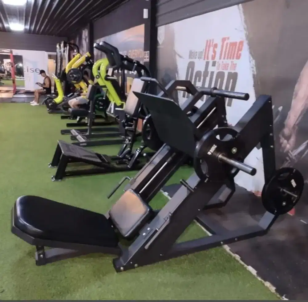 Leg press machine komersial fitness import