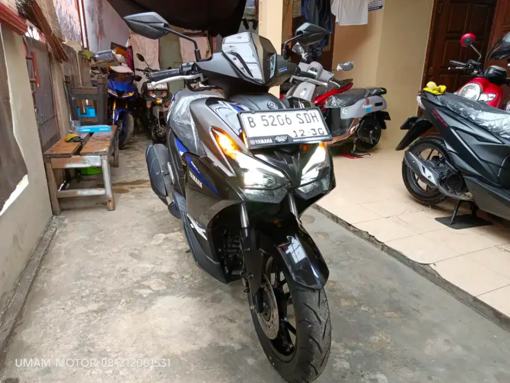KM 3RB YAMAHA AEROX ALPHA 2025 BLN 12 BS TT 2024 DI CILEDUG HARGA PAS