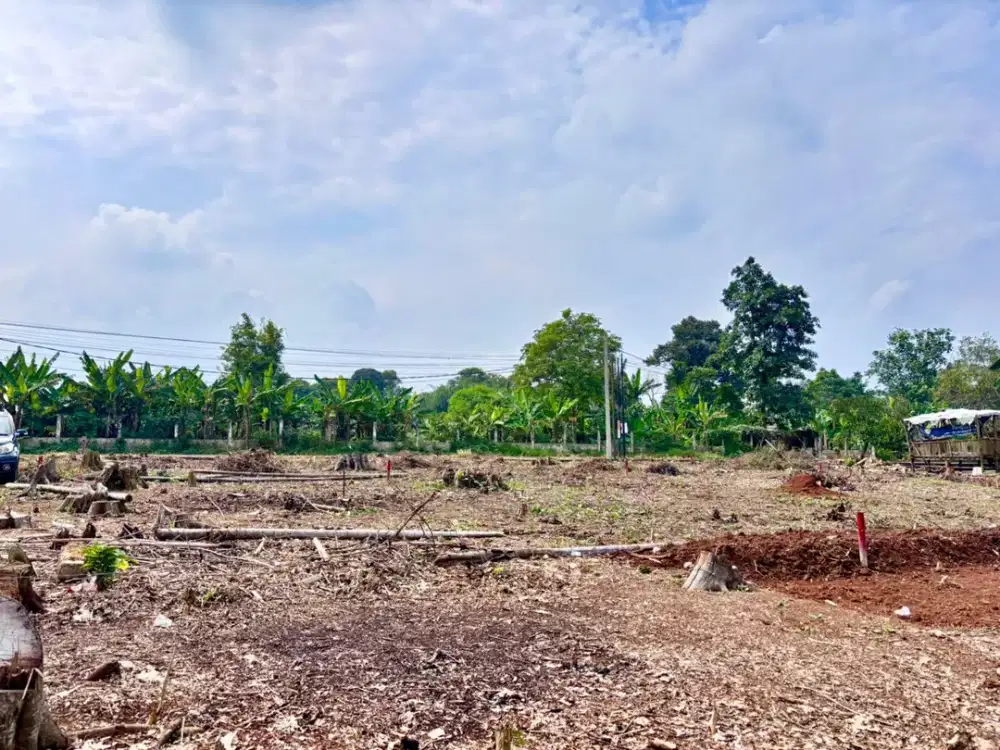 100 Jutaan Kavling SHM Cisauk, Dekat Stasiun Jatake. Bisa Cicil 12x