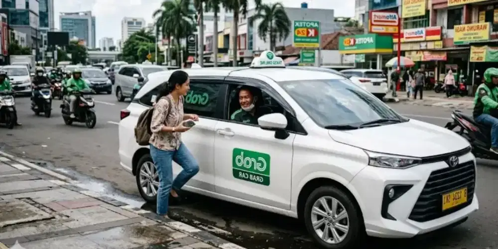 Supir antar jemput serabutan