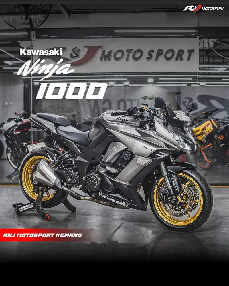 (STNK & BPKB) Kawasaki Ninja 1000 Nik 2013 Full original