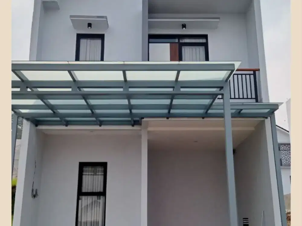 RUMAH READYSTOK 2 LANTAI VIEW AESTETIK DEKAT TOL & STASIUN KCIC PADALARANG BANDUNG BARAT