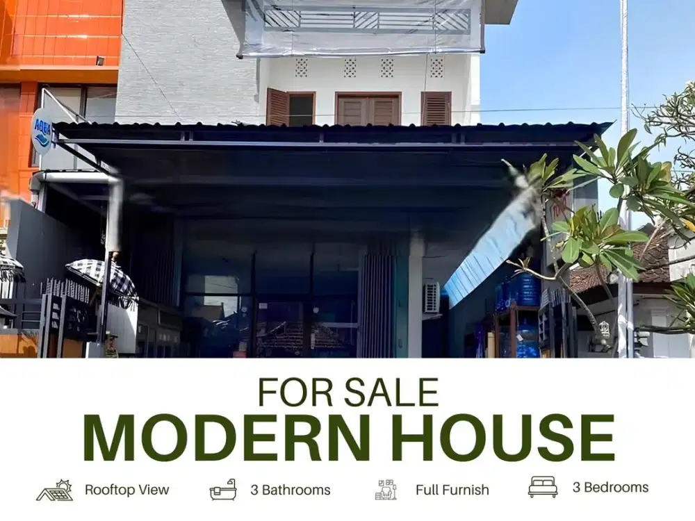 DI JUAL RUMAH 3 LANTAI + TOKO
