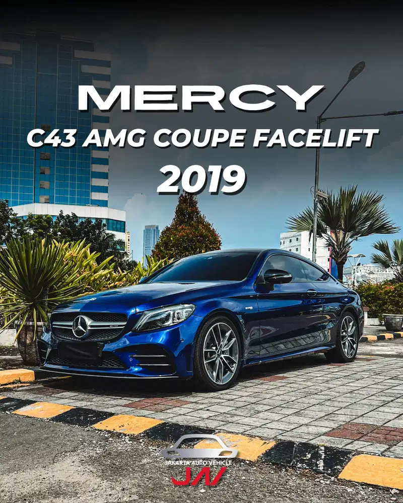 MERCEDES BENZ C43 AMG COUPE FACELIFT W205 2019 / MINT CONDITION