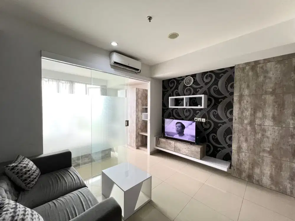 Sewa Apartemen Dago Suites Tipe 1 Bed Room, Furnished, Lantai 9