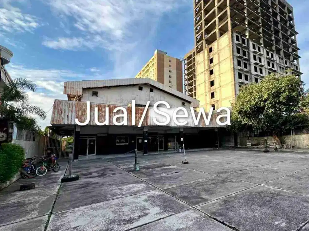 JUAL SEWA BANGUNAN HITUNG TANAH LOKASI STRATEGIS JL RUNGKUT MENANGGAL